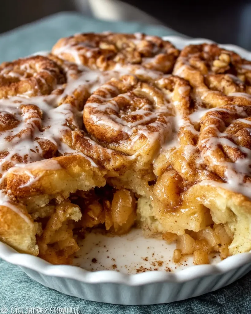 Apple Pie Cinnamon Rolls