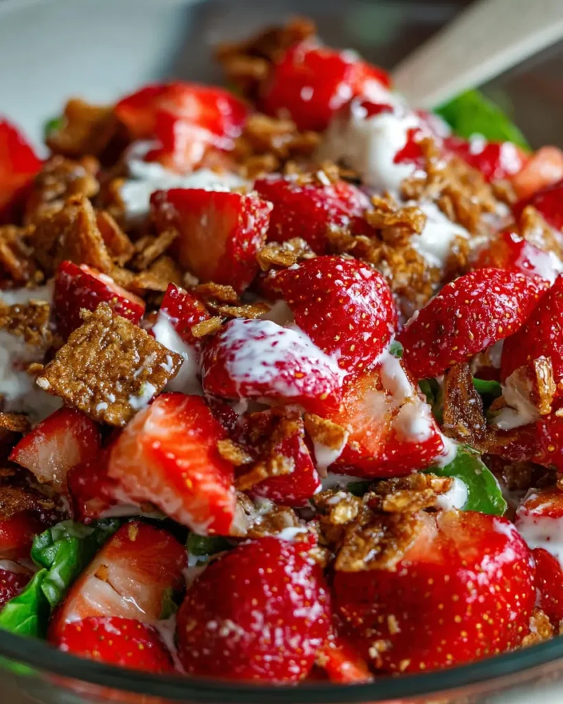 Strawberry Crackle Salad