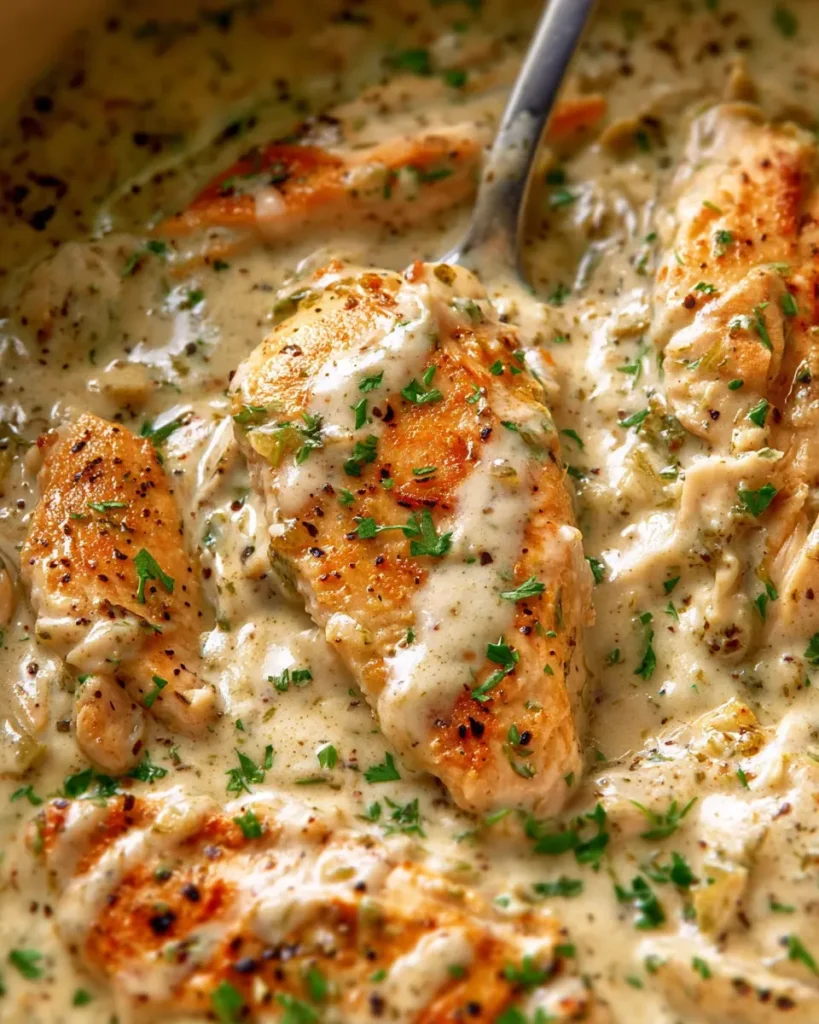 Creamy Ranch Chicken Crock Pot Easy Slow Cooker Comfort Dinner