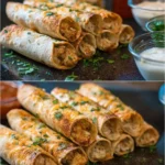 Crispy Ranch Chicken Taquito Bites