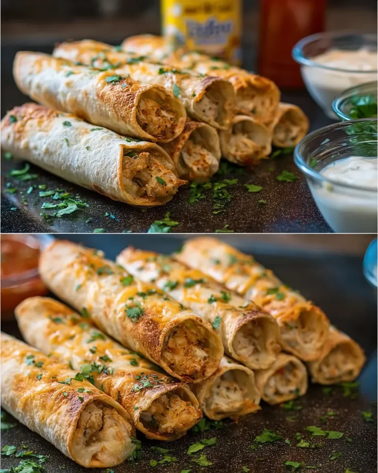 Crispy Ranch Chicken Taquito Bites