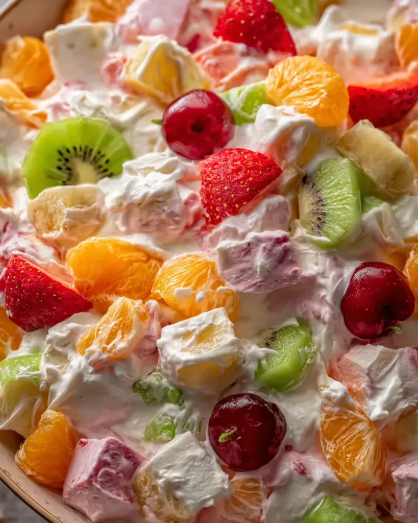 Easter Fruit Fluff Salad