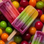 Skittles and Sprite Popsicles