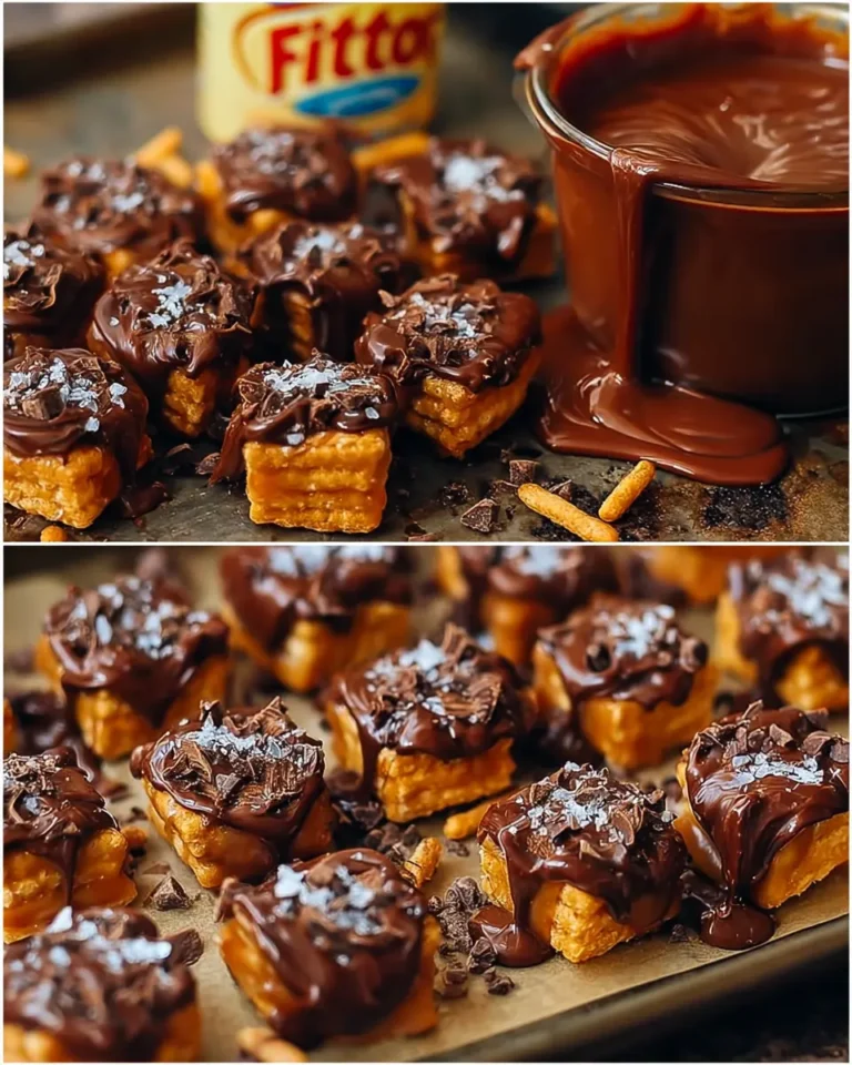 Salted Caramel Chocolate Fritos Bites