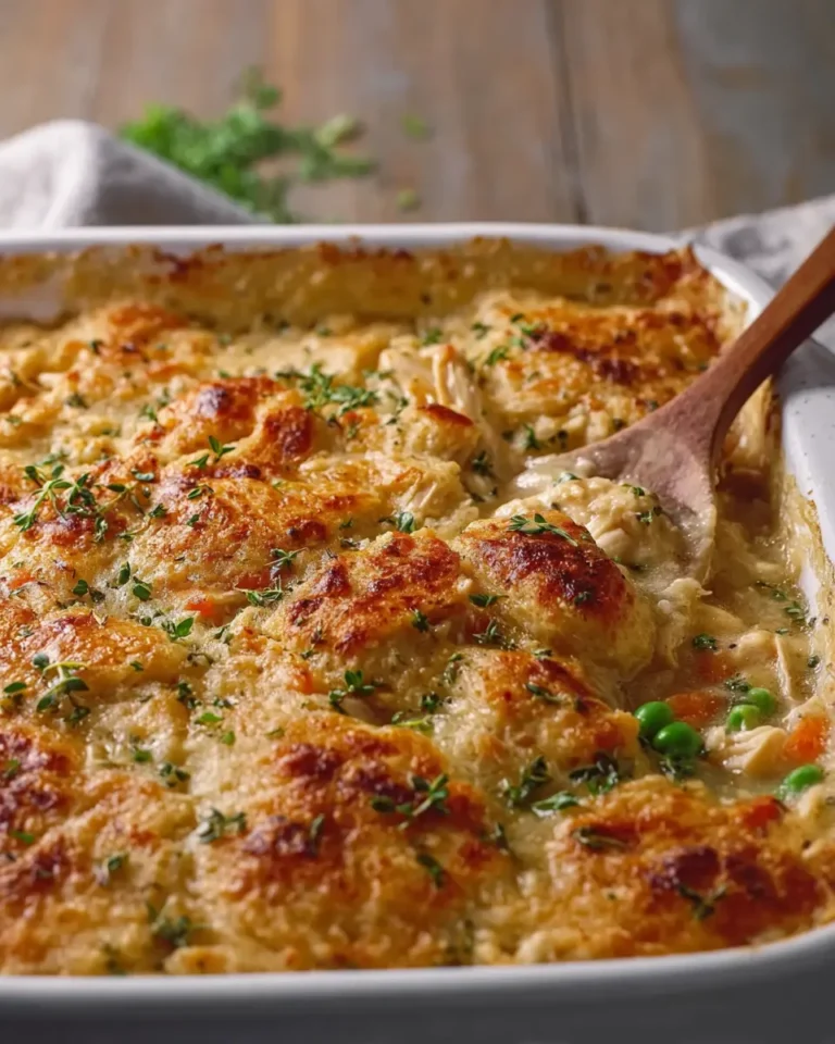 Chicken Cobbler Viral Comfort Dish