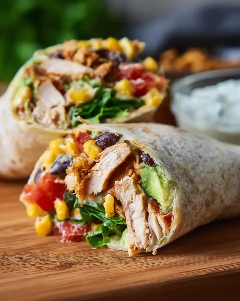 Southwestern Chicken Wraps