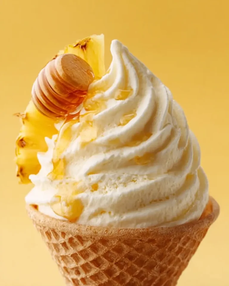 Pineapple Yogurt Ice Cream