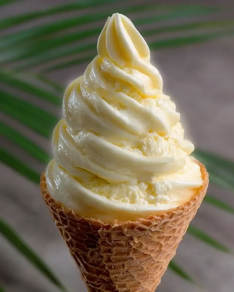 Pineapple Yogurt Ice Cream