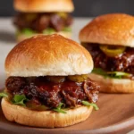 Savory BBQ Beef Sliders