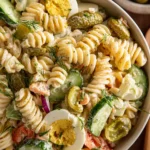 Dill Pickle Pasta Salad
