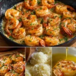 Creamy Garlic Butter Shrimp Skillet