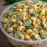 Dill Pickle Pasta Salad