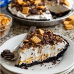 Oreo Butterfinger Icebox Pie