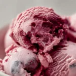 Berry Coconut Frozen Ice Cream