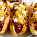 Loaded Chili Cheese Dogs