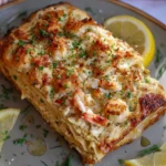 Seafood Lasagna with Shrimp and Crab