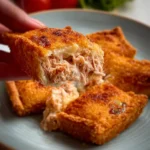 Cheesy Tuna Pie Crispy Fried Style