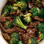Slow Cooker Beef and Broccoli