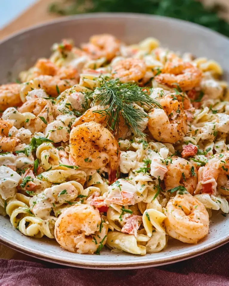 Seafood Pasta with Shrimp and Crab