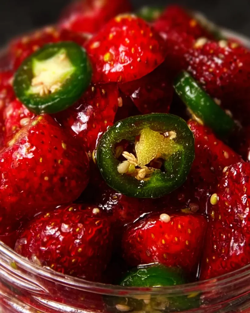 Strawberry Jalapeño Cowboy Candy