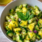 Pineapple Cucumber Salad