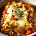 Slow Cooker Ravioli Lasagna Delight