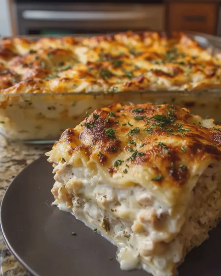 Chicken Alfredo Lasagna