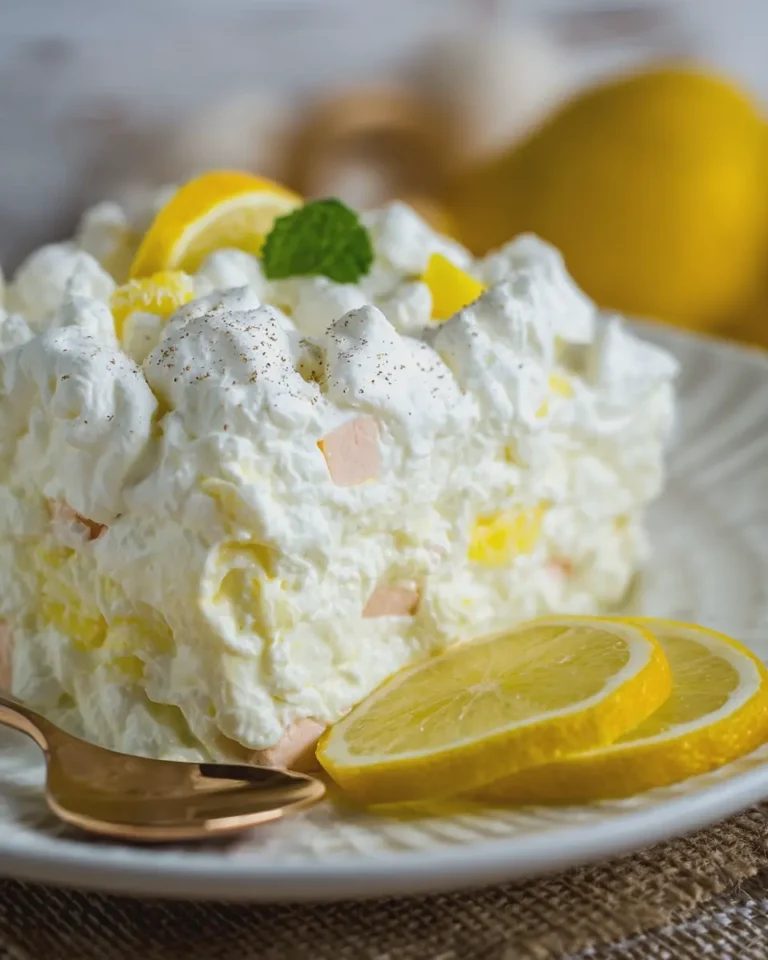Lemon Fluff Salad Dessert
