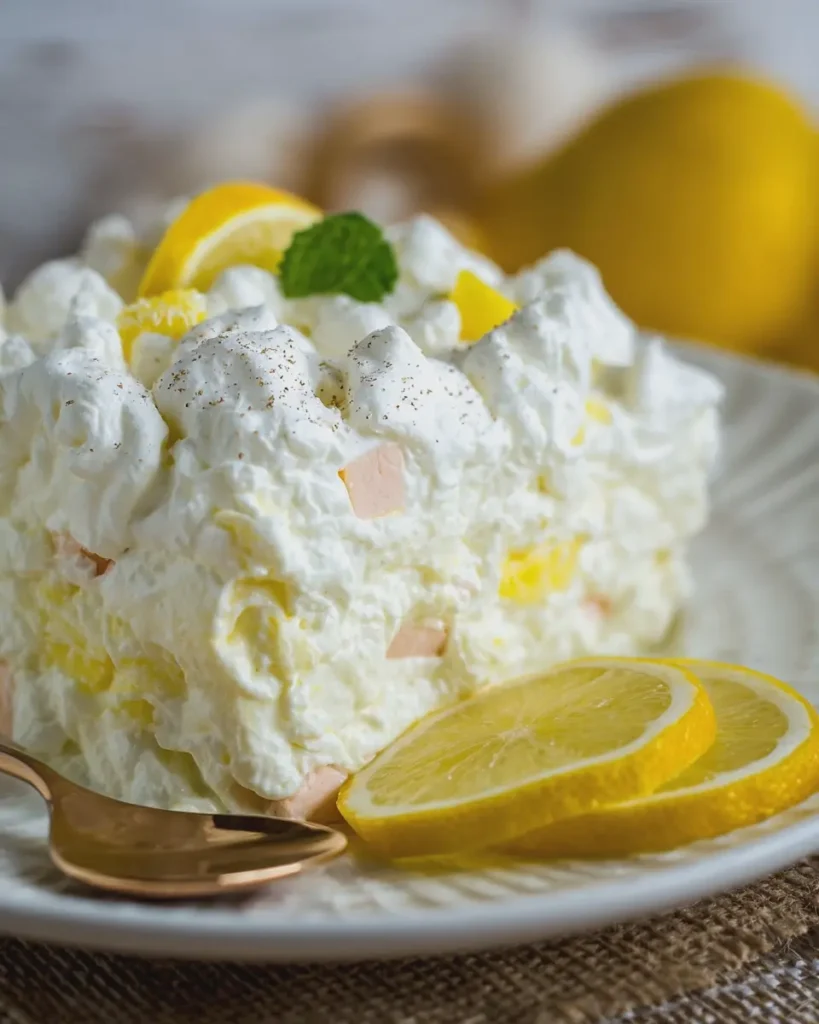 Lemon Fluff Salad Dessert