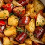 Slow Cooker Sausage and Potatoes