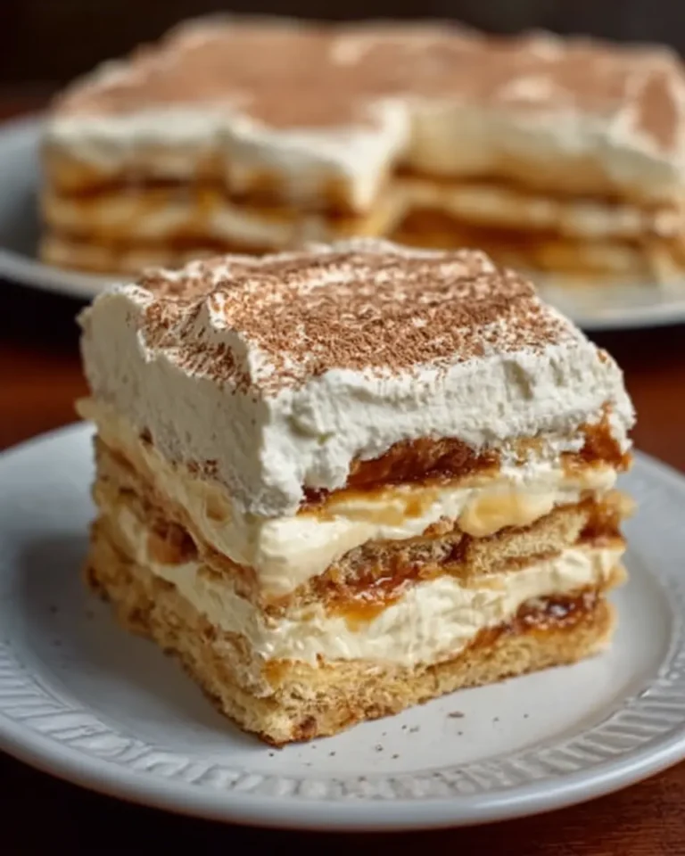 Honey Bun Icebox Cake