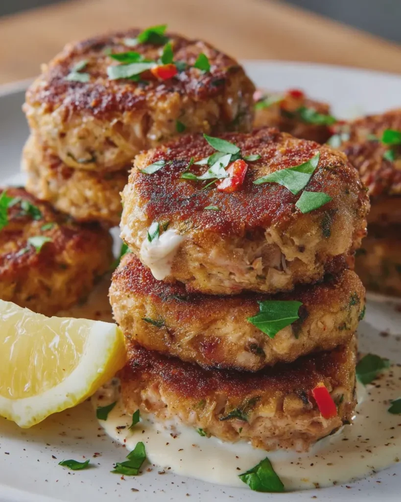 Crispy & Cheesy Tuna Melt Patties