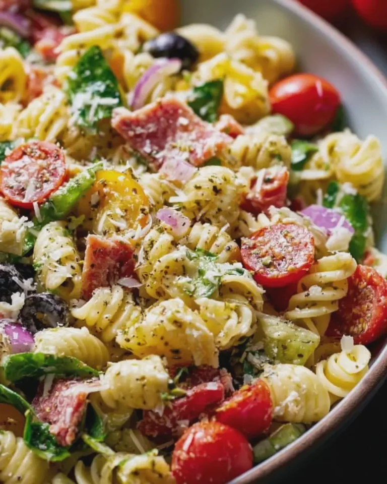 Chopped Italian Pasta Salad Easy Fresh and Flavorful Twist