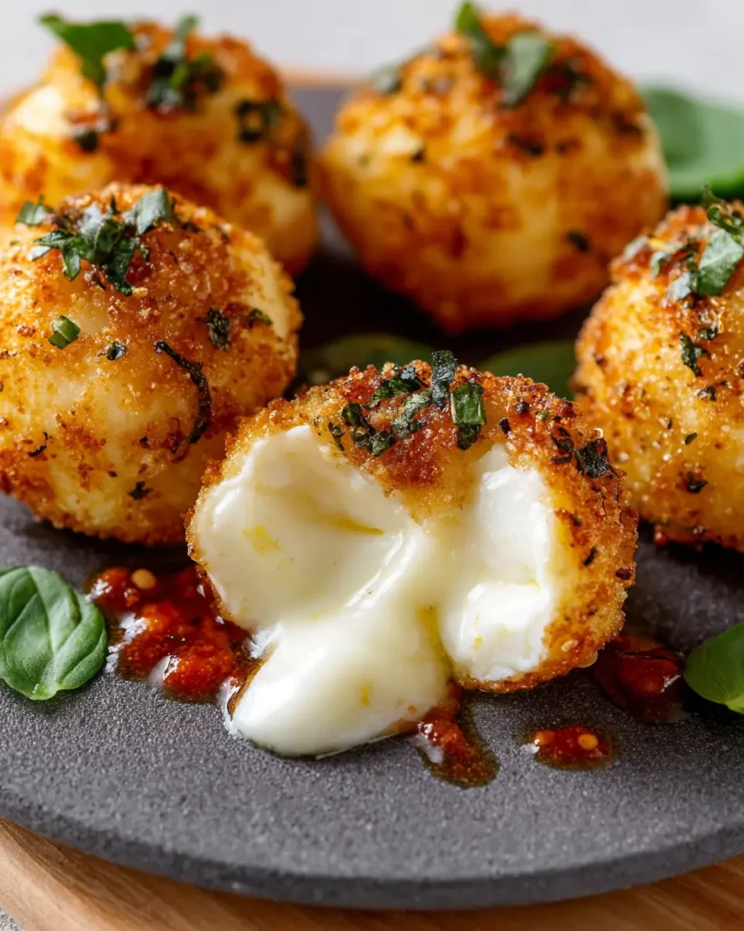 Italian Herb Mozzarella Bites