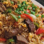 Pepper Steak Fried Rice