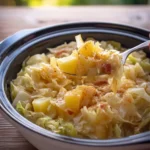 Slow Cooker Cabbage and Potatoes
