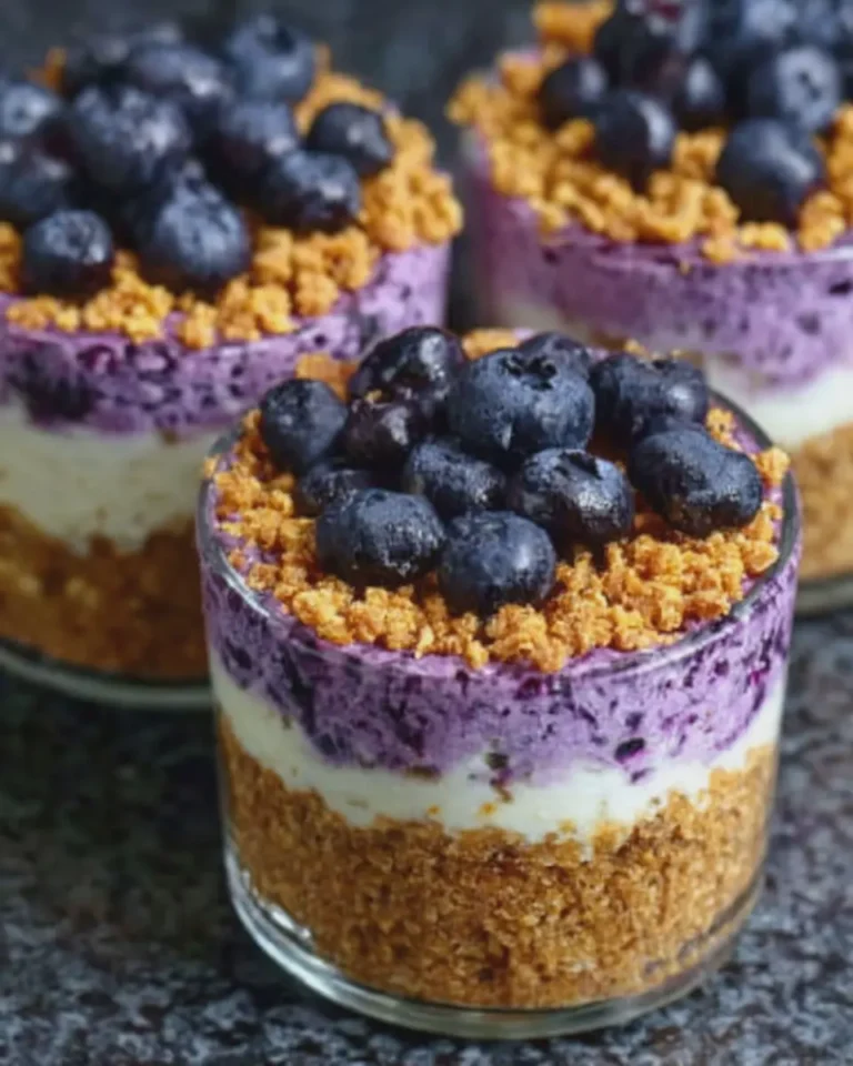 Honey Maid Blueberry Cheesecake Breakfast Cups