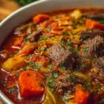 Amish Cabbage and Beef Stew