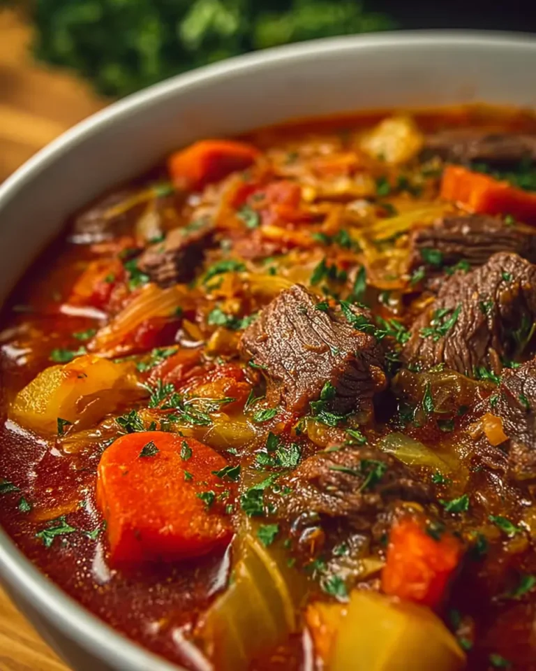 Amish Cabbage and Beef Stew