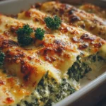 Spinach and Cheese Cannelloni