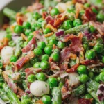 Turkey Bacon Pea Salad