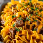 Arby’s Beef and Cheddar Noodles