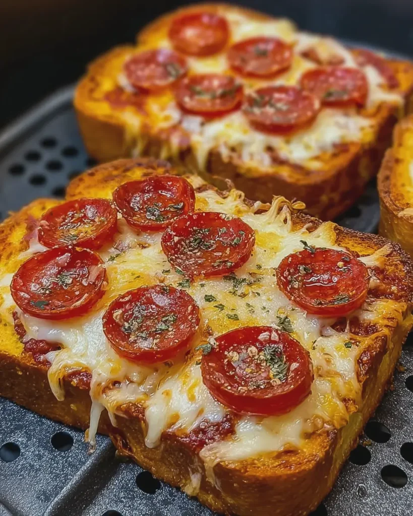 Texas Toast Pizza Air Fryer