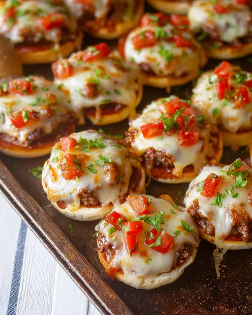 Mini Pizza Burgers