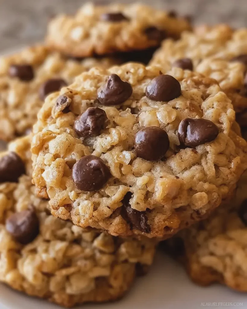 Rice Krispie Chocolate Chip Cookies