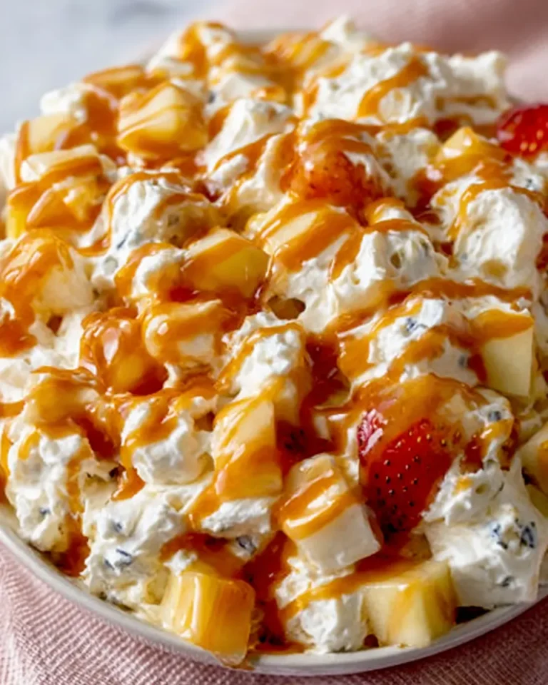 Creamy Caramel Fruit Salad