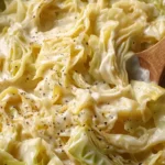 Creamy Alfredo Cabbage