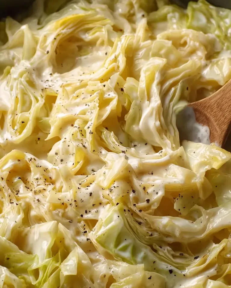 Creamy Alfredo Cabbage