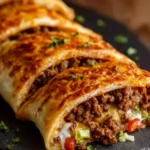 Cheesy Beef Taco Pockets
