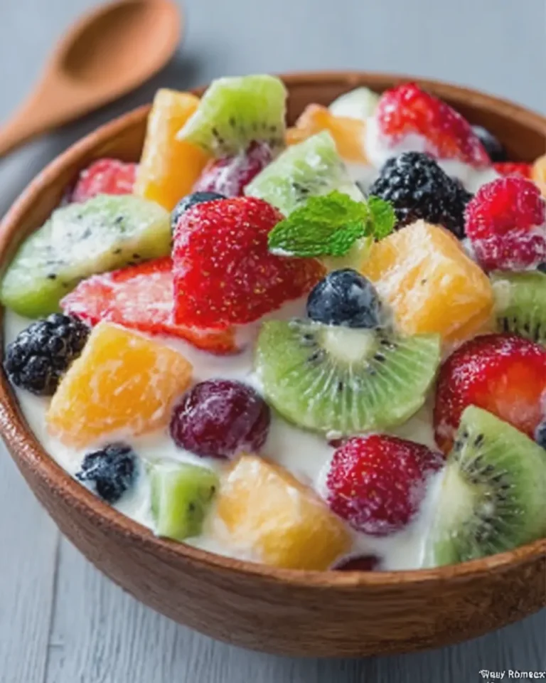 Creamy Yogurt Fruit Salad